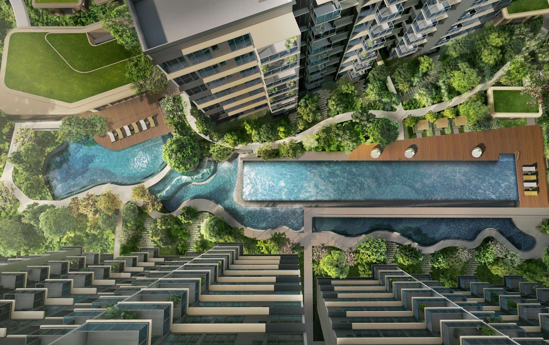 Park West from above (artist’s impression)